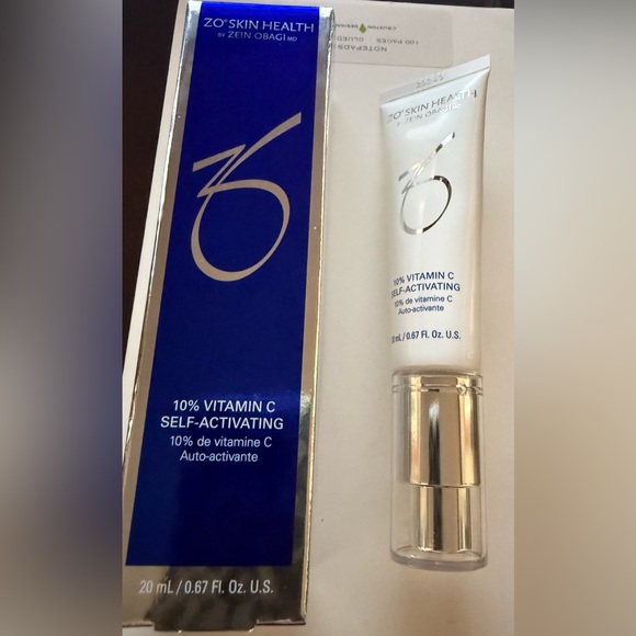 NIB ZO SKIN HEALTH 10% Vitamin C Self-Activating Cream .67 Fl. Oz. U.S. - Picture 1 of 7
